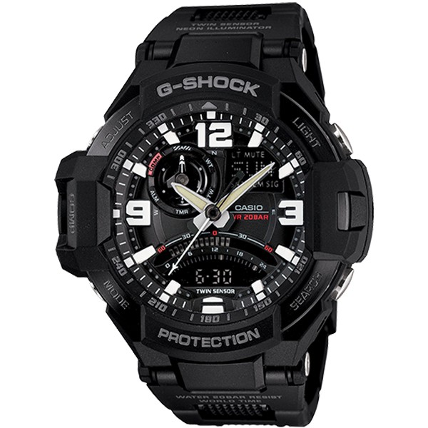 ساعت مچی مردانه جی شاک مدل GA-1000FC-1ADR