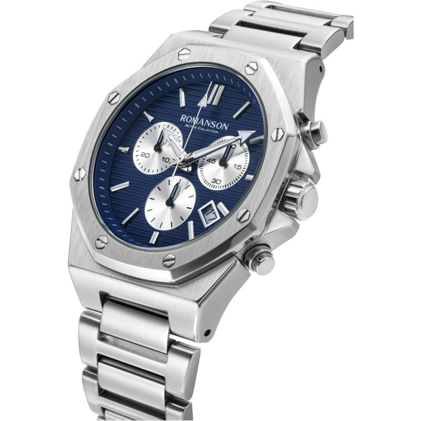 ساعت مچی مردانه رومانسون Romanson مدل AM0003HMWWA42W-BL
