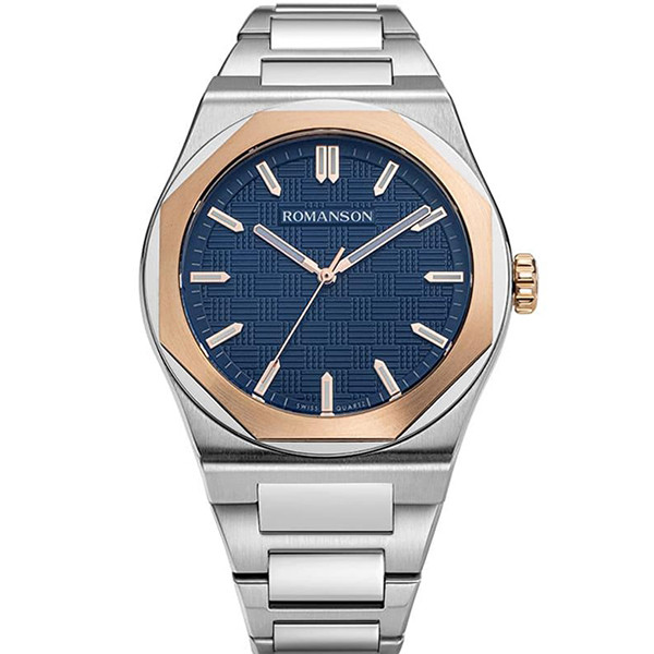 ساعت مچی مردانه رومانسون Romanson مدل RM4BS004MMWJAN6R-BL