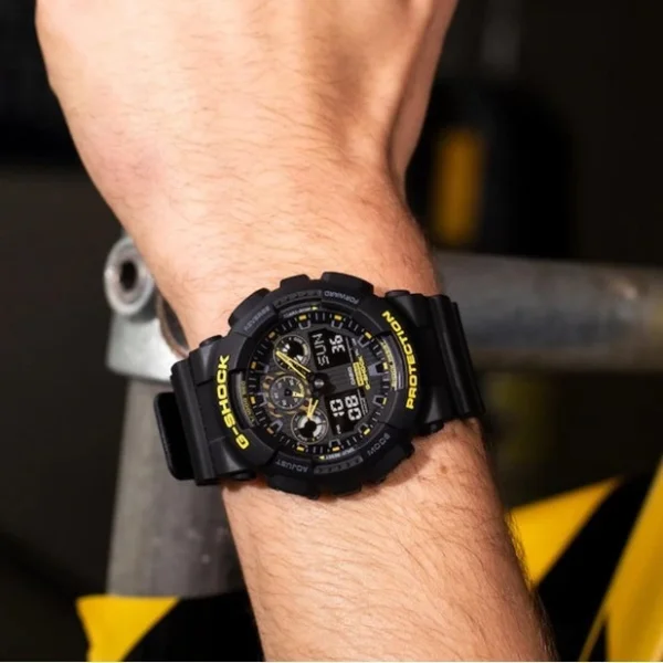 ساعت مچی مردانه کاسیو جیشاک مدل GA-100CY-1ADR