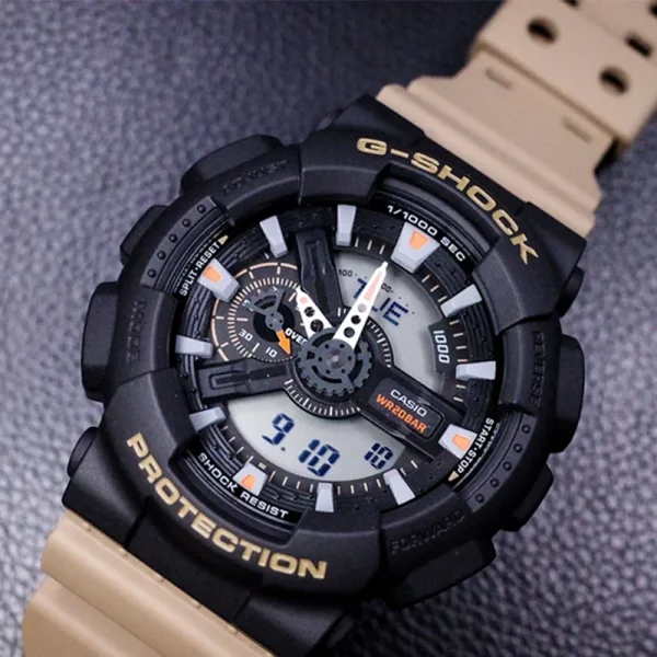 ساعت مچی مردانه کاسیو جیشاک مدل GA-110TU-1A5DR