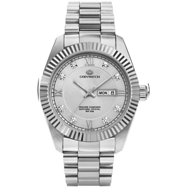 ساعت مچی مردانه کوین واچ CoinWatch مدل C129SSV