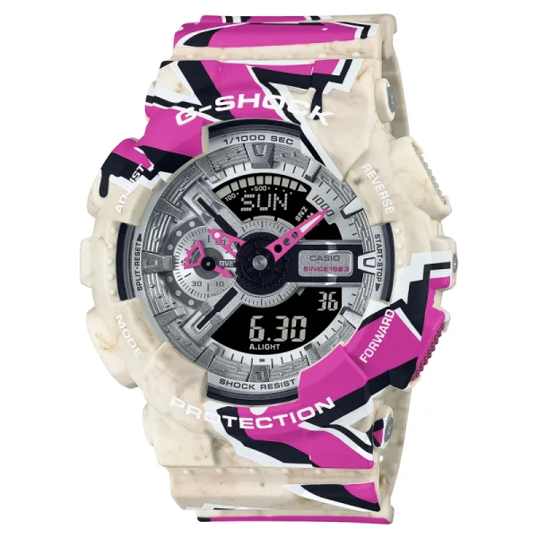 ساعت مچی کاسیو جی‌شاک مدل GA-110SS-1ADR