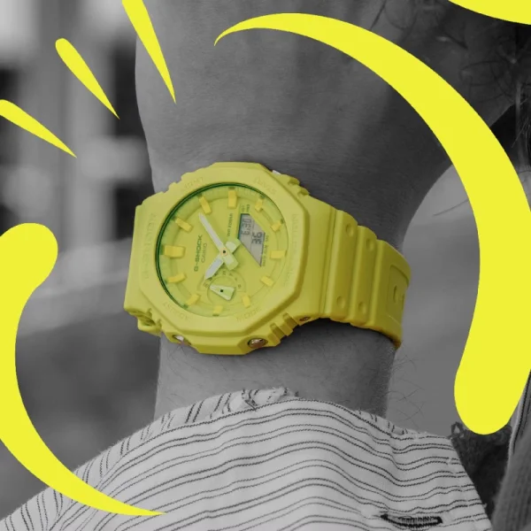 ساعت مچی کاسیو جیشاک مدل GA-2100-9A9DR