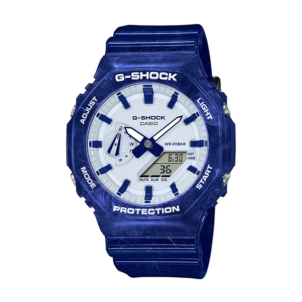 ساعت مچی مردانه کاسیو جی‌شاک مدل GA-2100BWP-2ADR