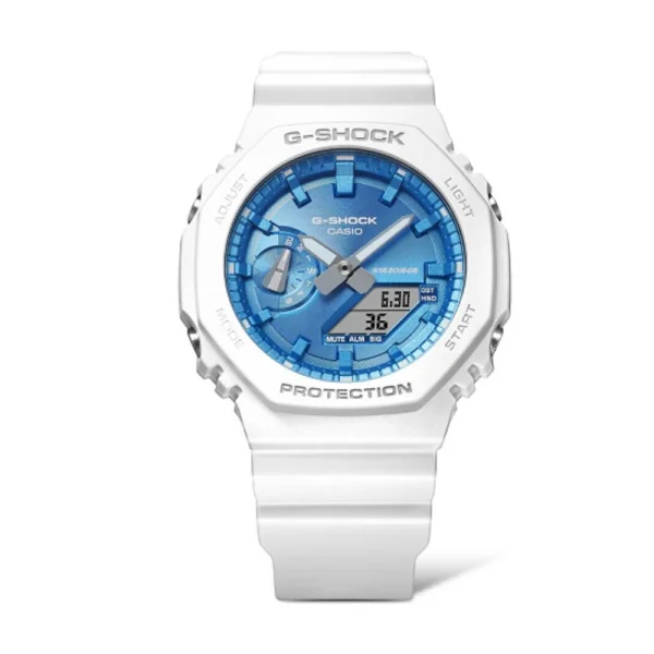 ساعت مچی مردانه کاسیو جیشاک مدل GA-2100WS-7ADR