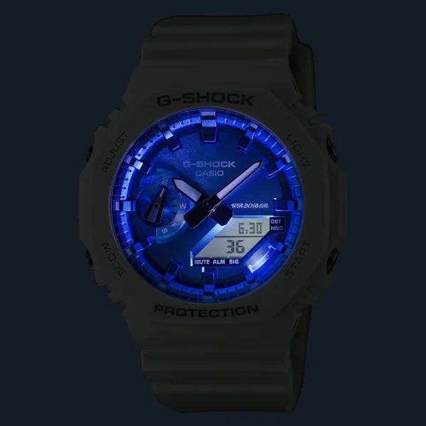 ساعت مچی مردانه کاسیو جیشاک مدل GA-2100WS-7ADR