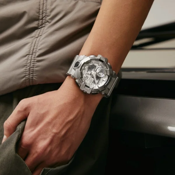 ساعت مچی مردانه کاسیو جیشاک مدل GA-700FF-8ADR
