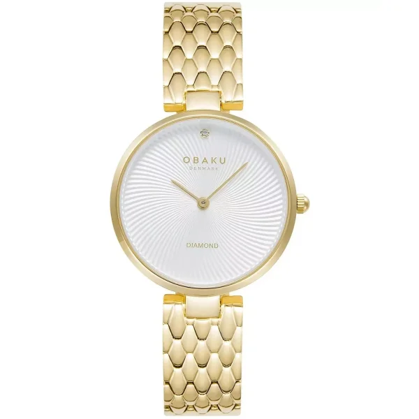 ساعت مچی زنانه اباکو OBAKU مدل V256LXGISG