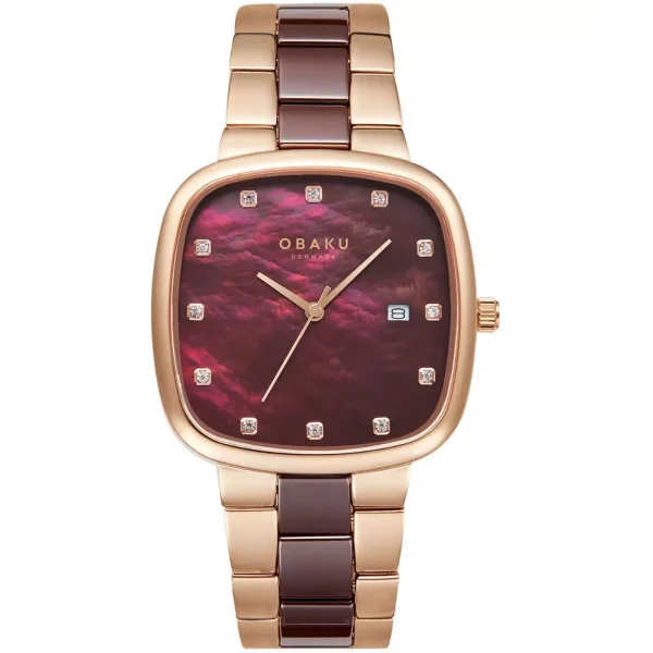 ساعت مچی مردانه اباکو OBAKU مدل V282GDVNCN